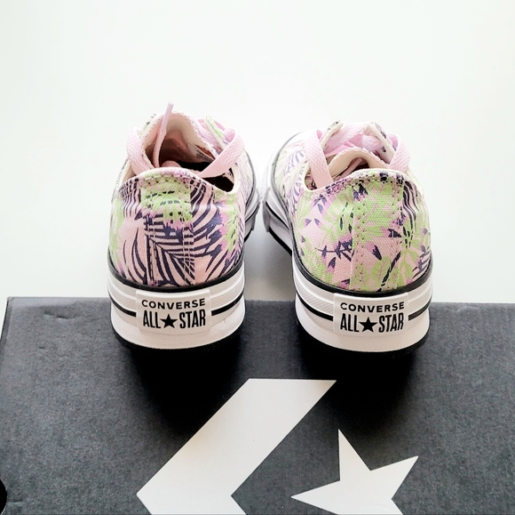 Converse CTAS Eva Lift Ox Pink Foam Washed Indigo Youth 3 - Picture 4 of 6